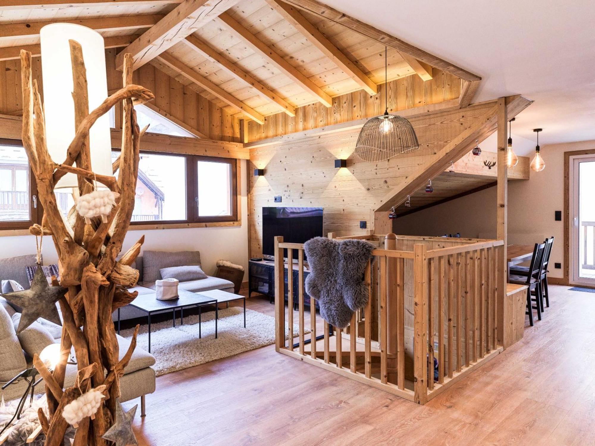 Le Chenaillet, Duplex Au Pied Des Pistes Et Spa Montgenèvre Exterior foto